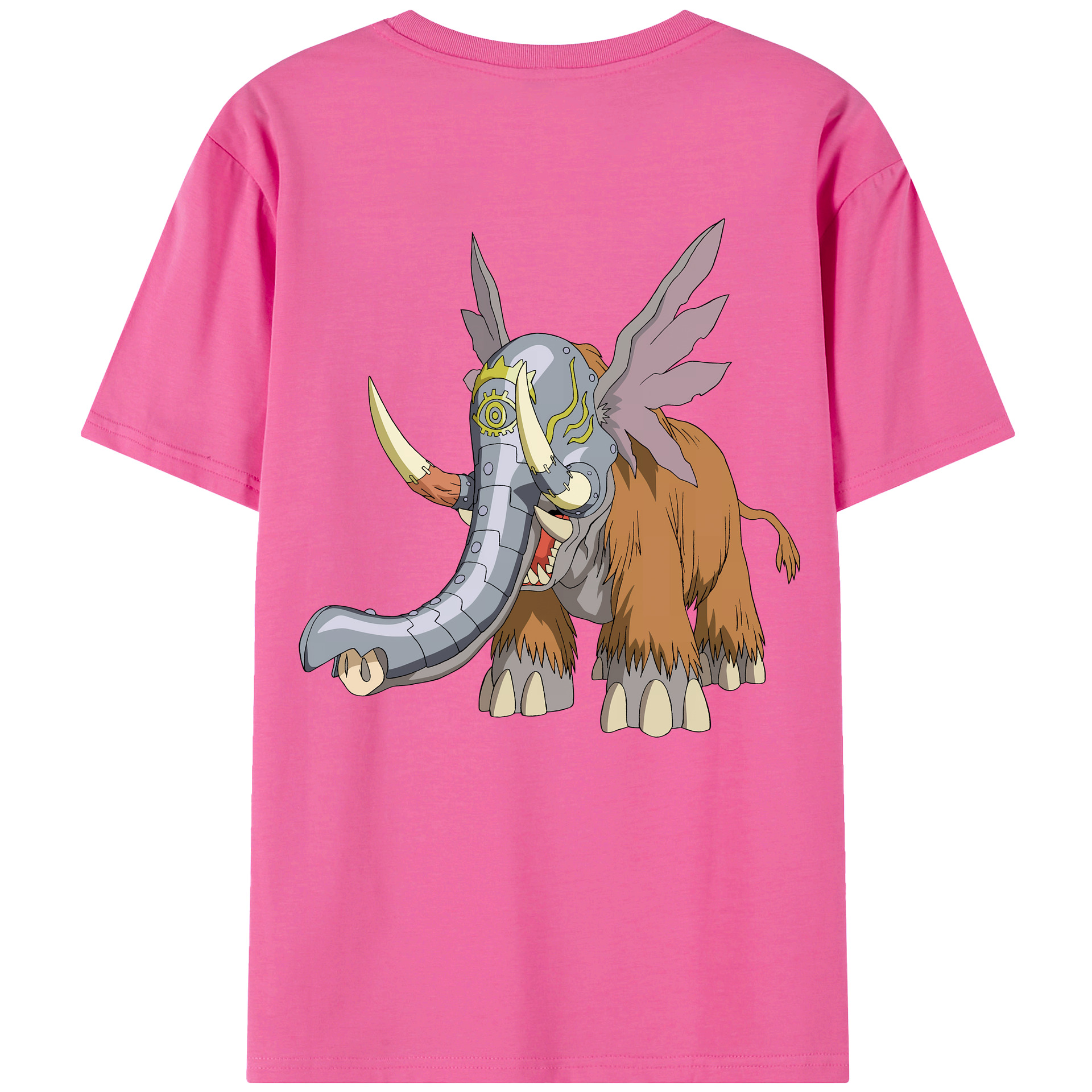 （画像用） Digimon デジタルモンスター/デジモン レディース半袖Tシャツ(バックプリント)